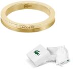 Lacoste Női gyűrű Lacoste Virtua rozsdamentes acél elegáns arany 16 mm (2040207B)