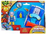 Hasbro Marvel Omul de Fier și prietenii săi minunați - vehiculul lui Thor și Thunder Roadracer - Hasbro (G1257/G2692) Figurina