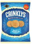 Jacob Jacob's Crinklys sós keksz só- és ecetízzel 90 g PM (26134)