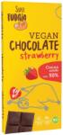 Super Fudgio Ciocolata cu capsuni, bio, 80g, Super Fudgio (5903205740908)