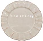  Farfurie ceramica desert, design vintage, crem, 22 cm (IN-0725657174385)