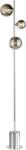 där lighting group modern állólámpa spiral csiszolt króm darspi5550-01-24 (SPI5550-01-24)