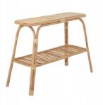 Bloomingville Konzolasztal Bloomingville Thenna álló rattan konzol 111x75x45cm (82051709)
