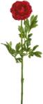  Floare artificiala Ranunculus, rosu, 56 cm (IN-4016550318348)