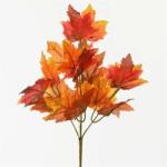  Buchet artificial frunze artar, caramiziu, 35 cm (IN-8584159105004)