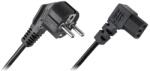 Cabletech Cablu alimentare PC 1.5m conectori la 90 grade Cabletech (KPO2772B) - esell