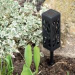 AVEX Set 4 lampi solare de gradina cu picior tip "Lampion" cu LED (KX4972)
