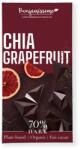 Bio Benjamin Ciocolata neagra 70% cu chia si grapefruit, bio, 60g, Benjamissimo (3800236132226)