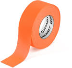 Handy Banda marcare fluorescenta portocalie 75 m x 25 mm, banda delimitare santier si zone periculoase, PVC exterior interior (GLB_11073)