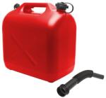 Handy Canistra combustibil din plastic, 20 L, cu furtun de turnare, rosie (GLB_10892B)
