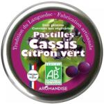Aromandise Bomboane artizanale cu lime si coacaze negre bio, 45g, Aromandise (3560468791201)