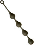 Anal Drops Silicone Anal Drops XL - érzéki anális masszázs eszköz (ES33871_0B22X)
