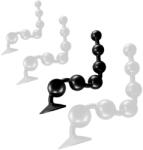 AnalMasterBalls Somass - prémium fekete intim golyók 48 cm hosszú (ES73029_0B22X)