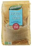 Dennree Faina alba de grau tip 550 bio 1kg Dennree (4021851525302)