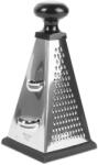 Bewello Razatoare 4 fete inox 23 cm, pentru legume si branza, baza antiderapanta, negru (GLB_57529BK) Tacam