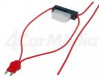 4CarMedia Splitter auto ATM 8A siguranta mini x1 0.75mm2 culoare rosu 4CarMedia (ROZ.02) - esell