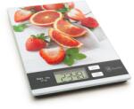 Vog & Arths Cantar bucatarie digital, 5 kg, sticla, unitati g kg lb oz, baterie inclusa, design fructe (GLB_57268F) Cantar baie
