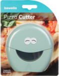Bewello Cutter pizza inox, lama rotunda, 10 cm, maner ergonomic, taiere precisa, cu protectie (GLB_57550G) Tacam