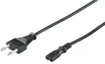 Well Cablu alimentare casetofon negru 1.8m Well (CABLE-704-1.8-WL) - esell