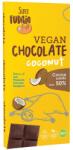 Super Fudgio Ciocolata cu cocos, bio, 80g, Super Fudgio (5903205740861)
