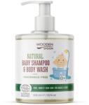 Wooden Spoon Sampon si gel de dus fara parfum pentru copii si bebelusi ecologic 300ml Wooden Spoon (3800232739757)