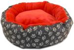 AVEX Culcus moale cu perna, pentru caine/pisica, culoare roz, impermeabil, baza antiderapanta, 50 cm (F360192)