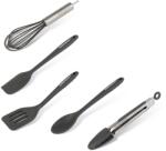 Baker's Secret Set ustensile bucatarie Baker's Secret 5 piese 20 cm, spatula lingura cleste tel pentru gatit si servire (GLB_BS41392) Tacam