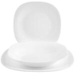 Bormioli Set serviciu de masa alb, pentru 6 persoane, Bormioli Parma, 18 farfurii (58195)