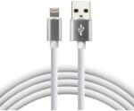 everActive cable USB Lightning 1m - White, silicone, quick charge, 2, 4A - CBS-1IW (CBS-1IW)