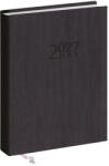 REALSYSTEM Zsebnaptár REALSYSTEM 2 Day B/6 kétnapos álló fehér lapos Grafit 2027 (5441-01) - papir-bolt