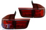 KITT Lightning LED hátsó lámpa BMW X5 E70 (2007-2010) fénycsöves LCI Facelift design (TLBME70)
