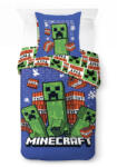 Minecraft Survive the Spiral ágyneműhuzat 140×200cm, 70×90 cm (BRM026230) - kreativjatek