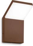 Ideal Lux Aplică exterior Style 322704 - LED 8W, 3000K, maro, H 16, 4 cm x Ø 10 cm (322704)