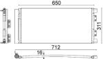 MAHLE Condensator, climatizare MAHLE AC 640 000S (AC 640 000S) - fixbox