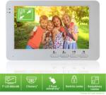 Mia Video kaputelefon Mia VID-7W vezetékes fehér Tápellátás 12V (VID-7W )