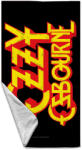 NNM prosop de baie Ozzy Osbourne - Logo Black - 70x140 - TOOZBLKLOG-BA