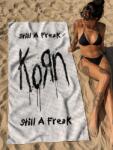 NNM prosop de plajă Korn - Still A Freak - alb - 80x160 - TOKORNSTILLW-BE