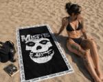 NNM prosop de plajă Misfits - Fiend - roșu - 80x160 - TOMISFIEORIG-BE