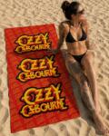 NNM prosop de plajă Ozzy Osbourne - Logo Red - 80x160 - TOOZREDLOG-BE