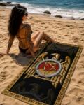 NNM prosop de plajă Slayer - Gold Eagle - 80x160 - TOSLAYGOL-BE