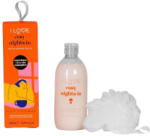 I LOVE Set I Love Cosy Nights In, Gel pentru baie si dus 500 ml + Burete de baie