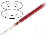 Tasker Cablu coaxial, RG59-flex, 1m, ecranat, 75, TASKER, RG59 FLEX RED