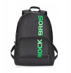 Rockbros Vízálló összecsukható sport hátizsák 46.5x38cm 18l fekete (4902890783260)