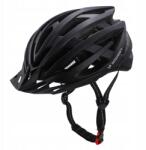 Wozinsky Mtb kerékpáros bukósisak levehető napellenzővel Usb hátsó lámpával 57-62 cm fekete (4902890544113)
