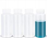  Laboratóriumi palackok Pp 200ml beosztással széles betöltőnyílással 4 db (SSy8d)