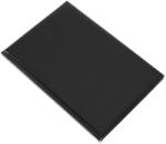 REALSYSTEM Agendă REALSYSTEM Standard B/5 săptămânală, pagini albe, copertă neagră, 2027 (5611-01)