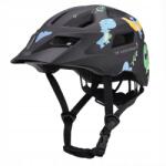 Wozinsky Gyerek Mtb kerékpáros bukósisak levehető napellenzővel 48-52 cm fekete (4902890544045)
