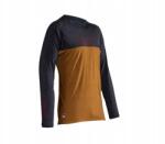Leatt Mtb kerékpáros mez Gravity 2.0 Mogyoró Barna Grafit M (5024120392)