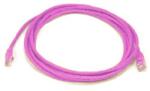 LogiLink Cablu de date LogiLink RJ45 CAT6A S/FTP - RJ45 CAT6 S/FTP M/M, 0, 25 m, roz, AWG26 (CQ3019S)