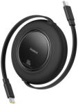 Baseus Cablu Baseus Free2Pull retractabil USB-C la USB-C 100W, 2m, Negru (P10364500113-01) - vexio